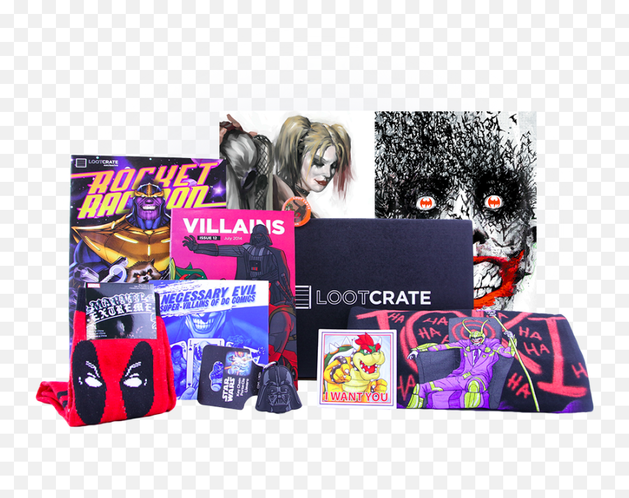 Loot Crate Boosts Sales But Does It Find New Readers - Fictional Character Png,Loot Crate Logo Png