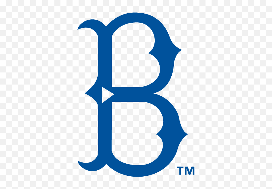 50 Best Logos In Major League Baseball - Original Brooklyn Dodgers Logo Png,Logo Wikia