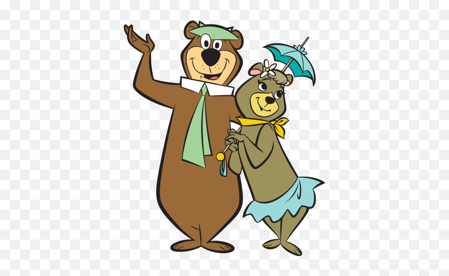 Cindy Bear Hugging - Yogi Bear And Cindy Bear Png,Yogi Bear Png