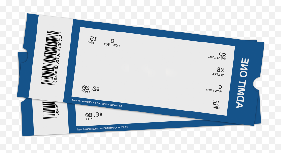 Transparent Cartoon - Horizontal Png,Ticket Transparent