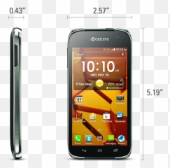 Kyocera Hydro Icon Waterproof Smartphone - Portable png