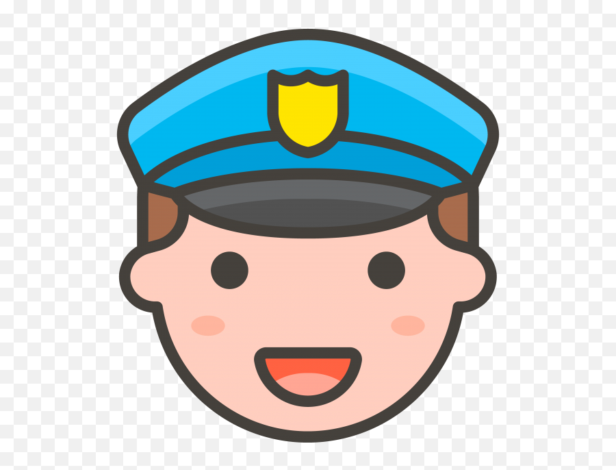 Download Hd Police Man Officer Emoji - Prince Icon Transparent Police Icon Png,Police Officer Icon