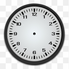 Blank Clock Icons Png - Quarter Past Ten Clipart