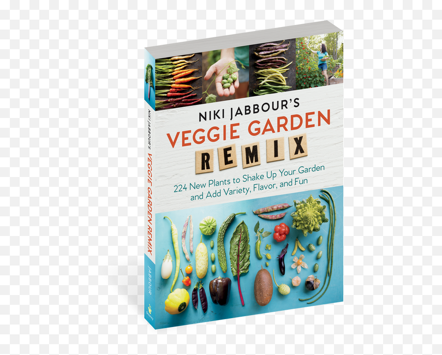 Niki Jabbouru0027s Veggie Garden Remix - Gardening Book Cover 2018 Png,Vegetable Garden Png