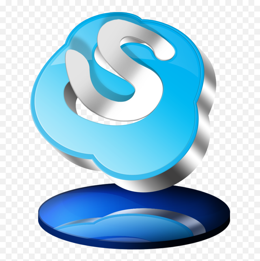 Download Skype Clipart Voip - Skype Dock Icon Full Size Skype Png,Skype Icon Transparent Background