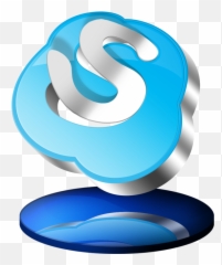 Download Skype Clipart Voip - Dock Icon Full Size png