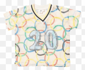 Noe U0026 Zoe Olympic Rings Team Mesh Boys Top - Motif Png,Olympic Rings Png