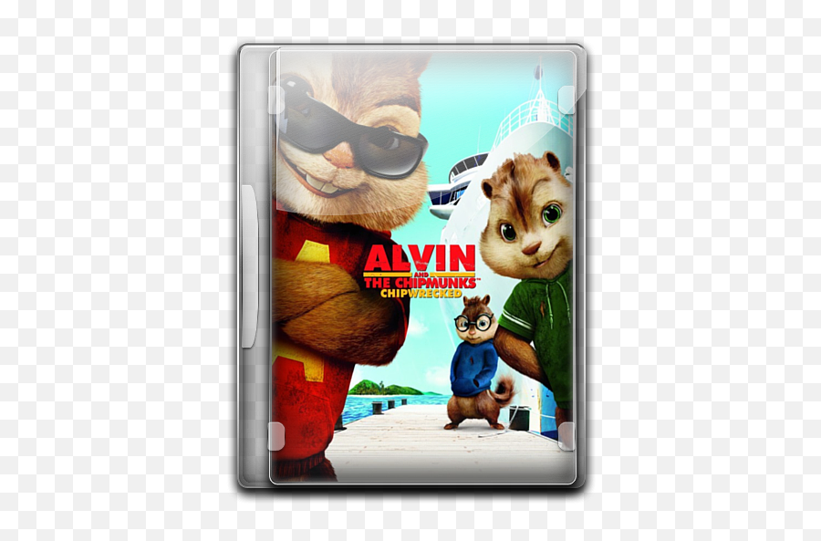 Alvin And The Chipmunks 3 V5 Icon English Movies Iconset - Alvin And The Chipmunks 3 Icon Png,3 Mobile Icon