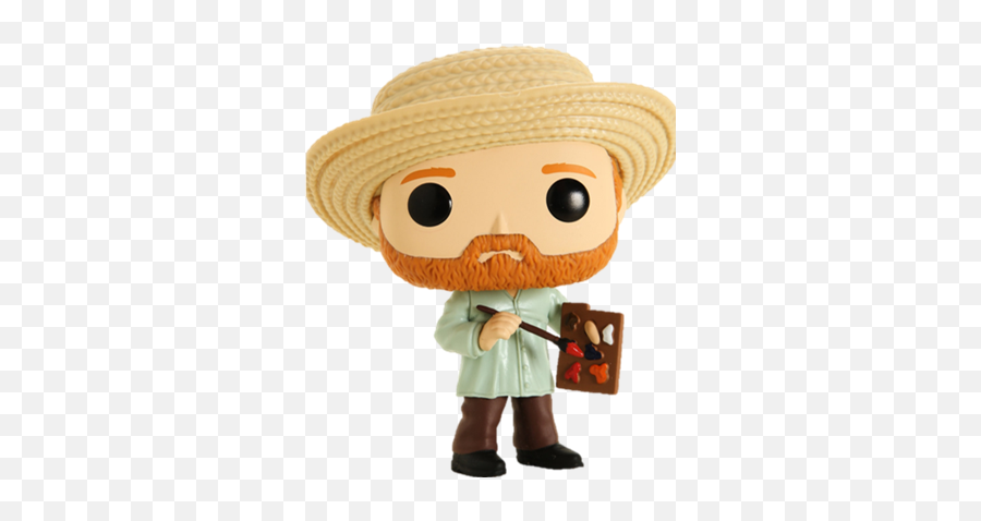 Covetly Funko Pop Other Vincent Van Gogh 3 - Van Gogh Funko Png,Straw Hat Icon