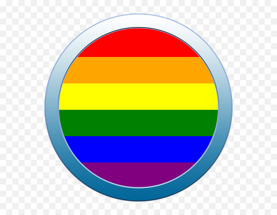 Button Icon Pride - Free Image On Pixabay Png,Gay Icon Png