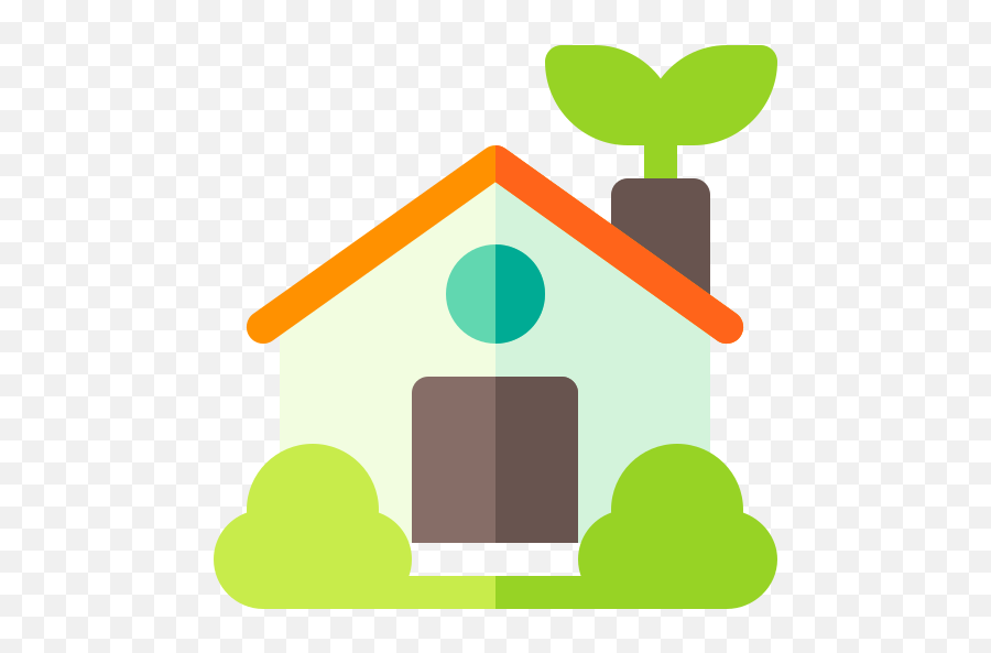 Eco Home - Free Buildings Icons Vertical Png,Green Home Icon