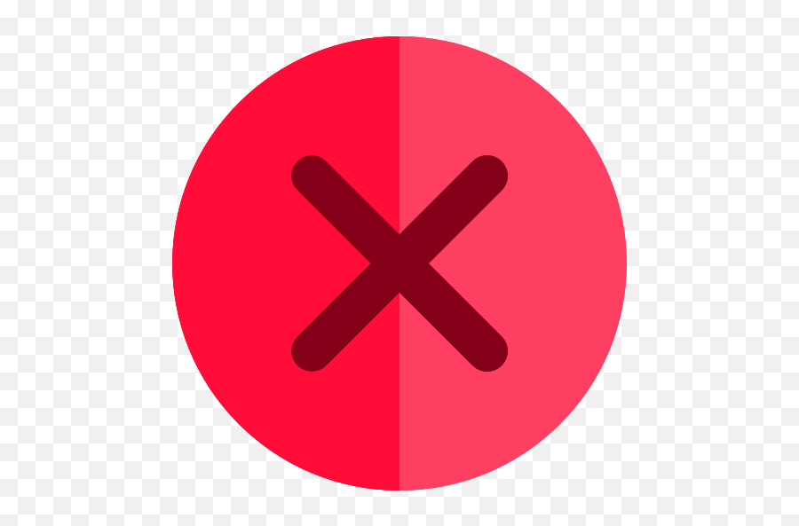 Multimedia Close Cancel Error Signs Cross Forbidden - Dot Png,Prohibition Icon