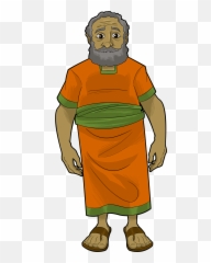 Download The Complete Bible Story Clipart Book - Mordecai Cartoon Mordecai And Esther Png,Bible Clipart Png
