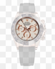 The 6 Best Luxury Aaa Replica Rolex Watches Swiss Made - Daytona Cream Dial Rose Gold png
