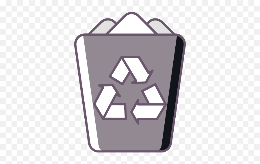 Trash In Dustbin Recycle Bin Delete Vector Icons Free - Papelera De Reciclaje Icons Png,Trashbin Icon