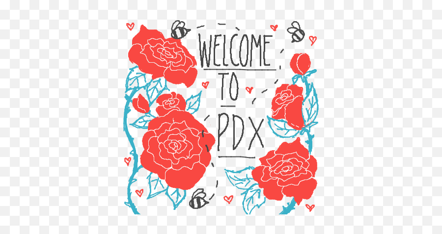 Pdx Next - Doodle Contest Garden Roses Png,Icon Pdx 2