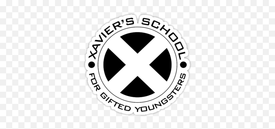 Xavieru0027s Schoolu0027 Sticker By Greenlong87 Men Logo X - X Men Xavier School Logo Png,X Men Logo Png