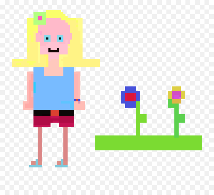Girl By Isla Pixel Art Maker - Fictional Character Png,Minecraft Skin Icon Maker