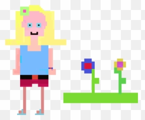 Girl By Isla Pixel Art Maker - Fictional Character png