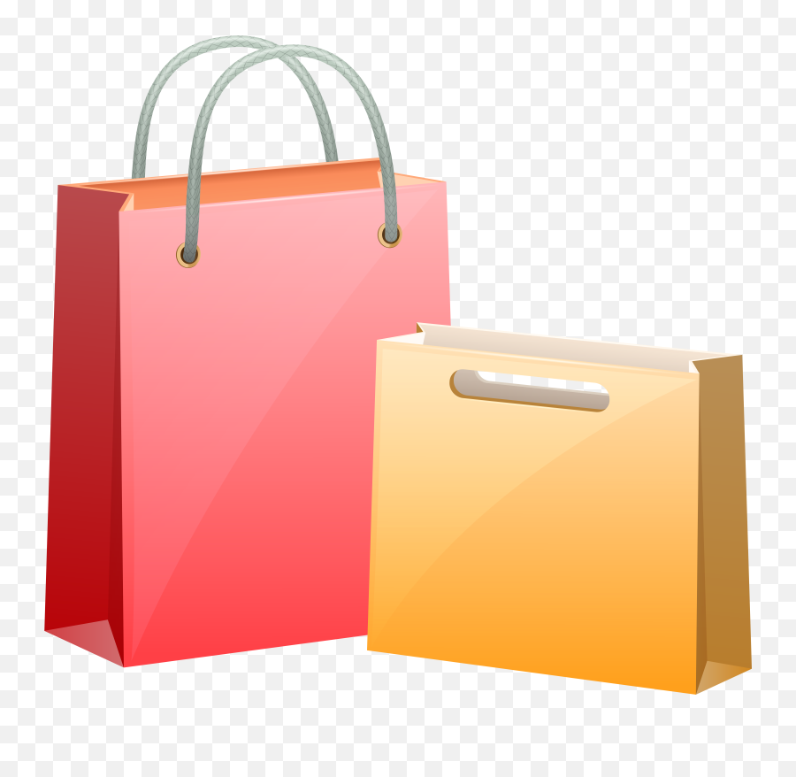 Paper Bag Clipart Png - Transparent Background Shopping Bag Clip Art,Bag Png