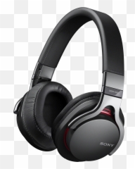 Black Headphones Png Image