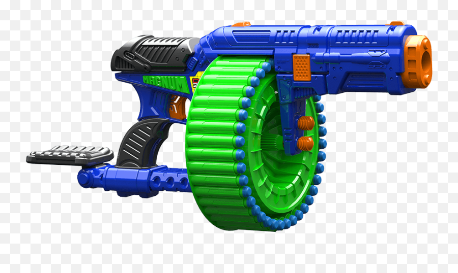 Magnum Superdrum Dart Blaster With - Adventure Force 40 Rounds Png,Nerf Gun Png
