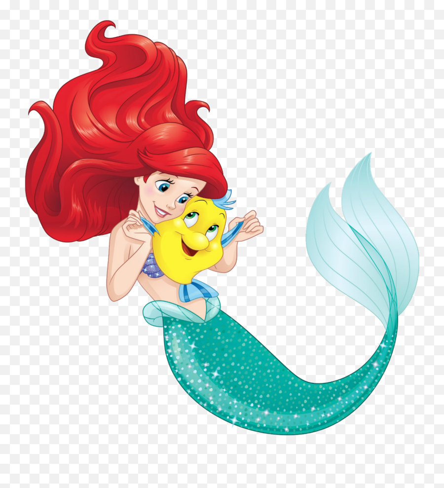 Disney Princess Ariel Girls - Ariel Disney Princess Png,Flounder Png