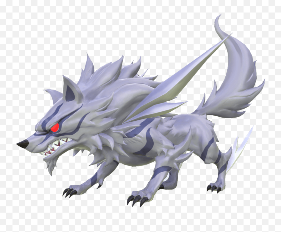 Final Fantasy Art - World Of Final Fantasy Elefenrir Png,Fenrir Png