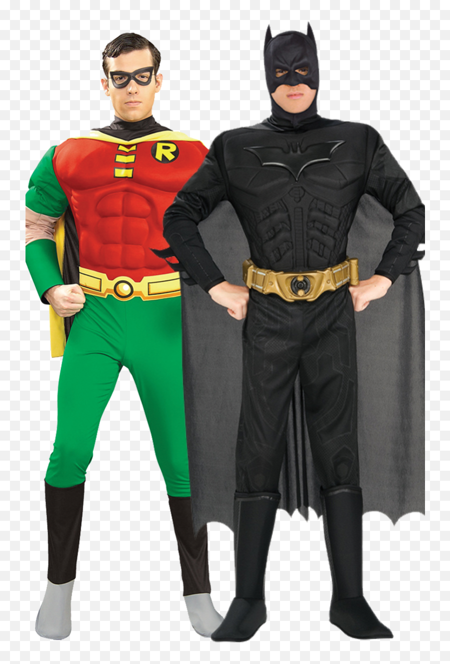 Batman And Robin Couples Costume - Batman Dark Knight Costume Png,Batman And Robin Png