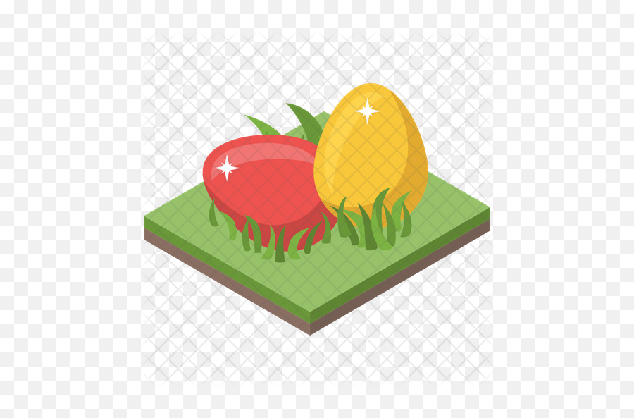 Easter Egg Icon - Illustration Png,Easter Grass Png