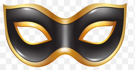 Black Mask Transparent Png Clipart - Background