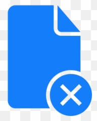 Cancel Document Icon - Add Png