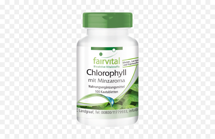Chlorophyll Chewable Tablets With Mint Flavour U2013 100 - Saw Palmetto Png,Mint Transparent
