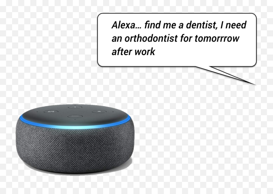 Ask Alexa To Book A Dentist Appointment Inmediatum - Electronics Png,Alexa Png