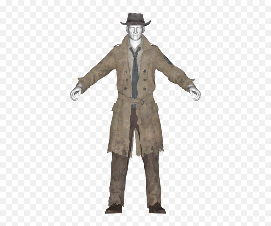 Nick Valentine Png - Faded Trench Coat Fallout 4 Faded Trench Coat Fallout 4,Coat Png