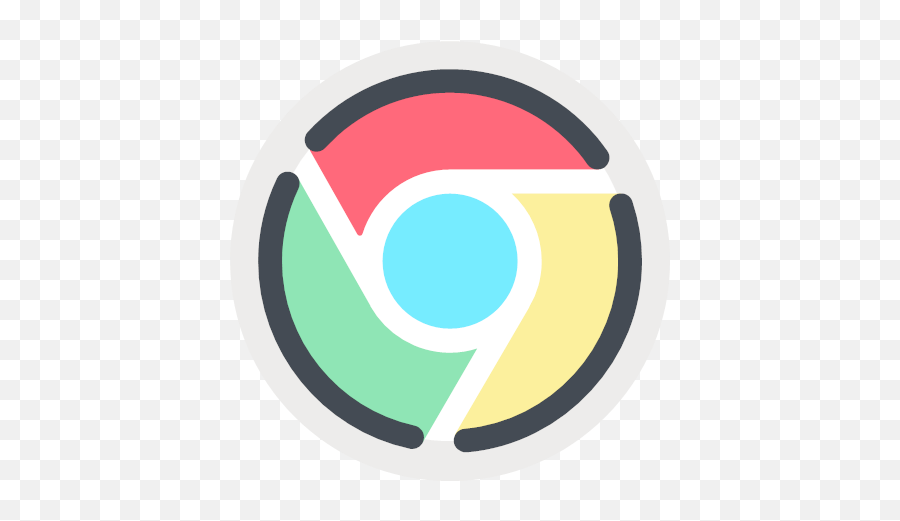 Chrome Media Network Social Web Icon Png Logo