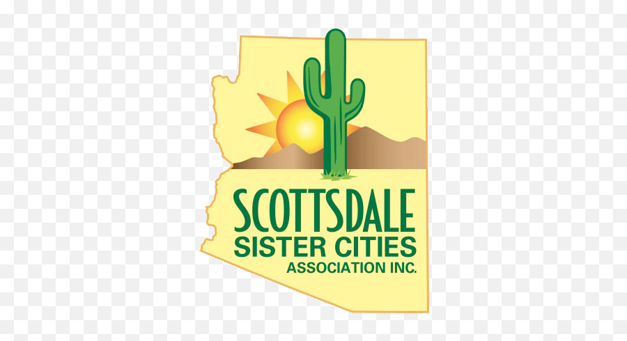 Our Sister Cities Scottsdale - Scottsdale Sister Cities Png,Saguaro Png