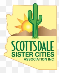 Our Sister Cities Scottsdale - Scottsdale Sister Cities Png,Saguaro Png