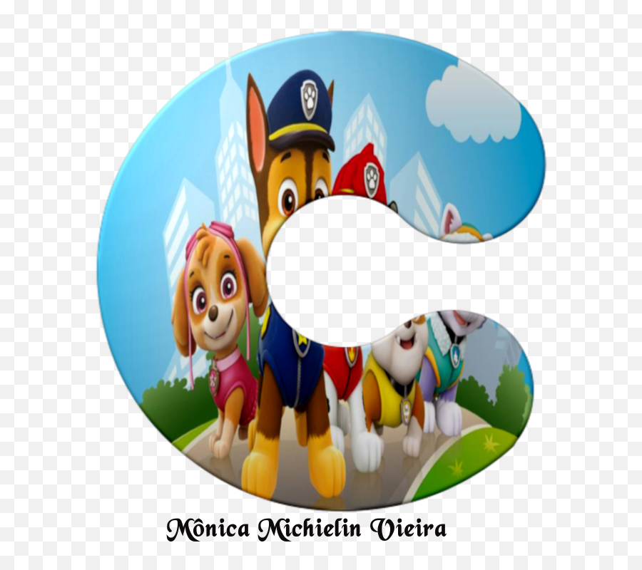 Download Alfabeto Patrulha Canina Png - Skye Alfabeto Escudo Patrulha Canina Png,Skye Png