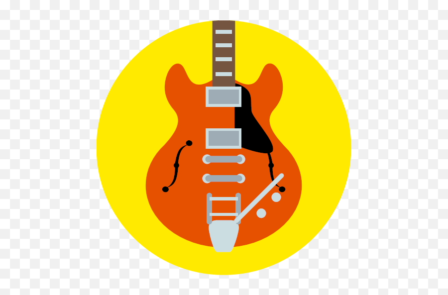 To The Future Gibson Guitar Instrument Music Icon - Back To Png,Guitar Icon Png