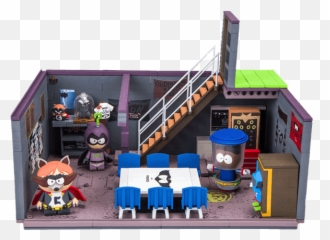 South Park - The Fractured But Whole Cartmanu0027s Basement Construction Set Mcfarlane Toys South Park Basement Png,South Park Png