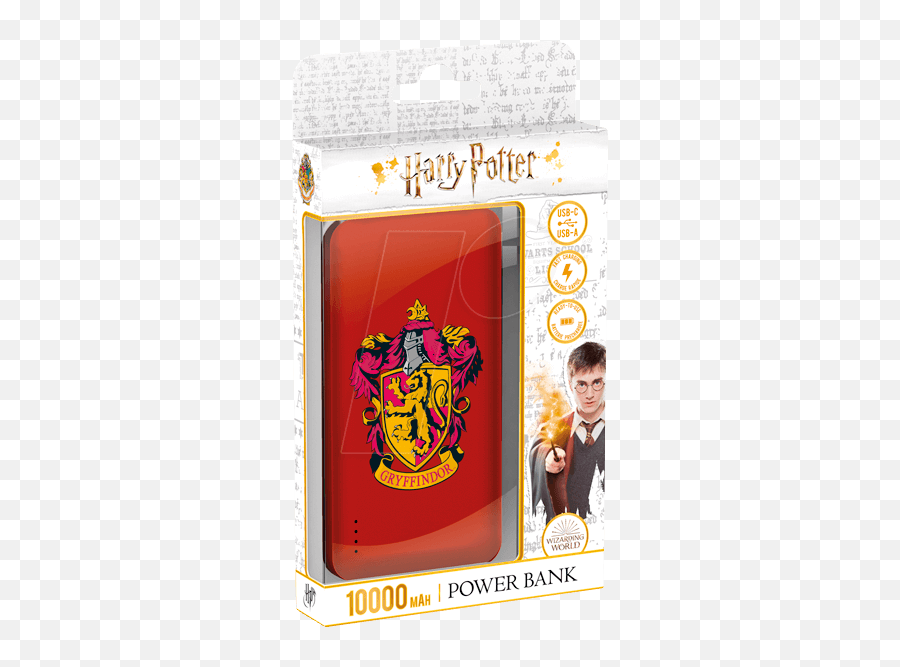 Powerbank Li - Po 10000 Mah Gryffindor Harry Potter Gryffindor Crest Png,Gryffindor Logo Png