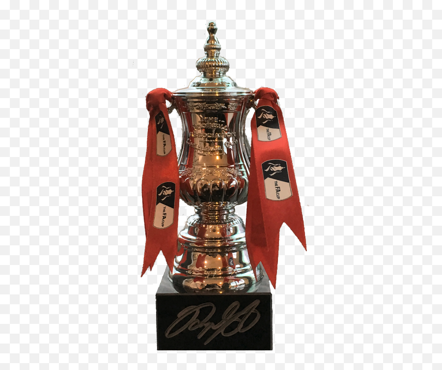 Ryan Giggs Signed Replica Mini Fa Cup - Fa Cup Png,World Cup Trophy Png