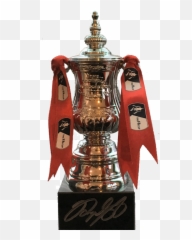 Ryan Giggs Signed Replica Mini Fa Cup - Fa Cup Png,World Cup Trophy Png