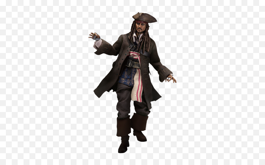 Jack Sparrow Action Figure By Beast Kingdom - Action Figure Png,Jack Sparrow Png