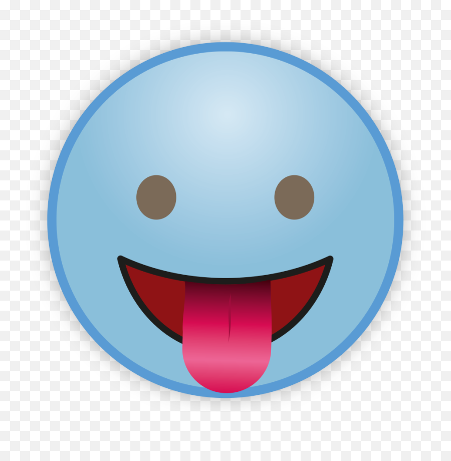 Cute Sky Blue Emoji Transparent Png Mart - Emoji Transparent Cute Png,Sky Png