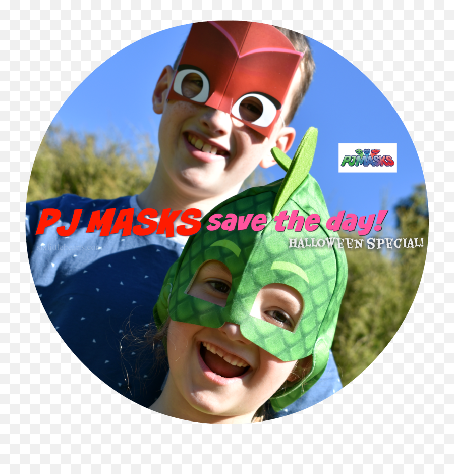 Six Little Hearts Pj Masks Save The Day Halloween Party - Poster Png,Pj Masks Png