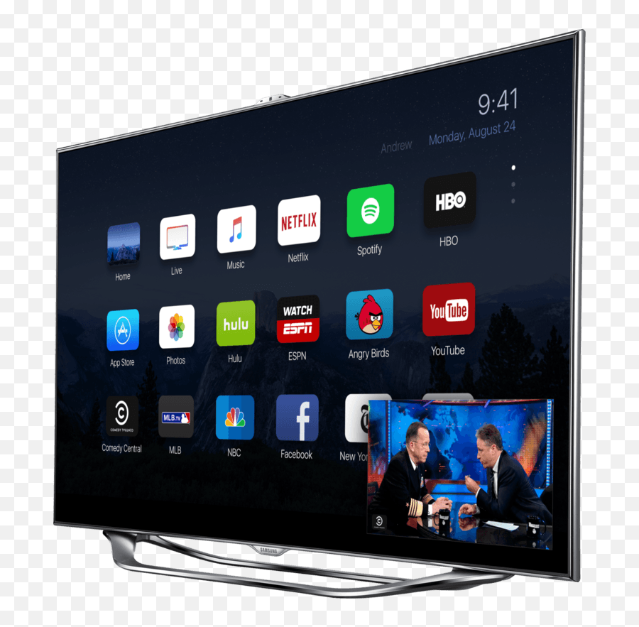 The New Apple Tv Running Ios 9 Looks Gorgeous - Much Is An Apple Tv Png,Apple Tv Png