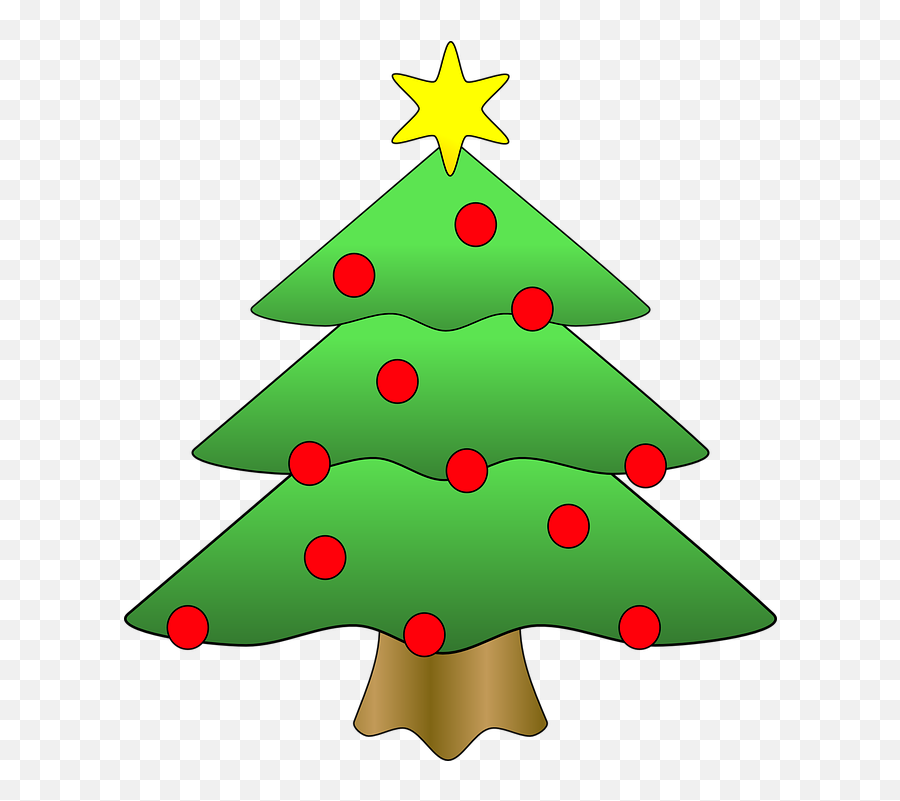 Christmas Tree Star - Christmas Trees Clip Art Png,Christmas Tree Star Png