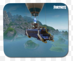 Bus Mouse Pad Horizontal Gaming Gift - Fortnite Battle Bus From Fortnite Png,Fortnite Bus Png